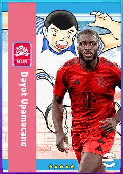 Dayot Upamecano eFootball 2026 player card, 83 OVR CB