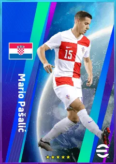 Mario Pašalić eFootball 2026 player card, 81 OVR AMF