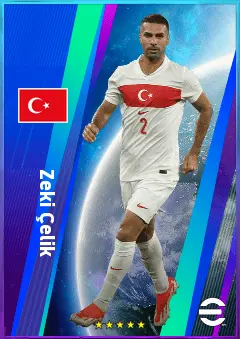 Zeki Çelik eFootball 2026 player card, 79 OVR RB
