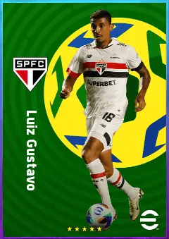 Luiz Gustavo eFootball 2026 player card, 78 OVR DMF