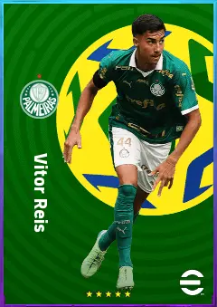 Vitor Reis eFootball 2026 player card, 76 OVR CB