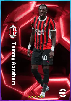 Tammy Abraham eFootball 2026 player card, 81 OVR CF