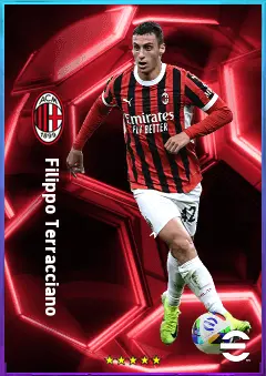 Filippo Terracciano eFootball 2026 player card, 79 OVR RMF