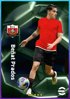 Beñat Prados eFootball 2026 player card, 81 OVR DMF