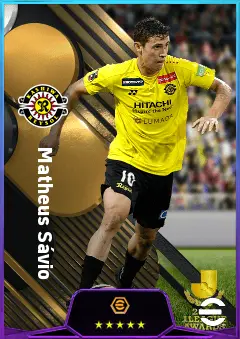 Matheus Sávio eFootball 2026 player card, 77 OVR AMF