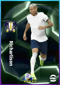 Richarlison eFootball 2026 player card, 81 OVR CF