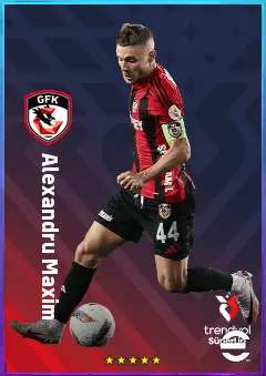 Alexandru Maxim eFootball 2026 player card, 79 OVR AMF