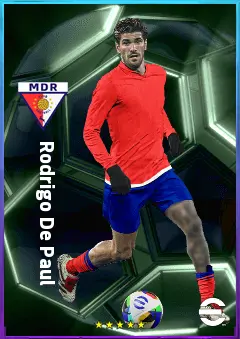 Rodrigo De Paul eFootball 2026 player card, 83 OVR CMF
