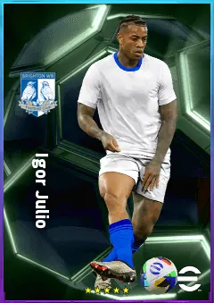 Igor Julio eFootball 2026 player card, 81 OVR CB