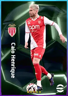 Caio Henrique eFootball 2026 player card, 81 OVR LB