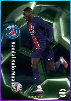 Randal Kolo Muani eFootball 2026 player card, 82 OVR CF