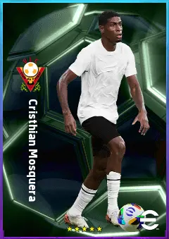 Cristhian Mosquera eFootball 2026 player card, 83 OVR CB