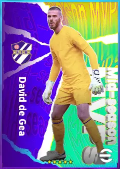 David de Gea eFootball 2026 player card, 83 OVR GK