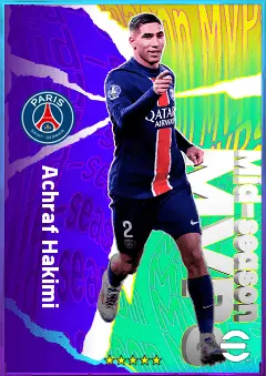 Achraf Hakimi eFootball 2026 player card, 84 OVR RB