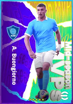 A. Buongiorno eFootball 2026 player card, 82 OVR CB