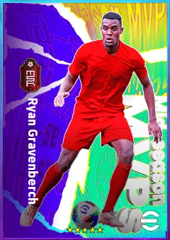 Ryan Gravenberch eFootball 2026 player card, 83 OVR CMF