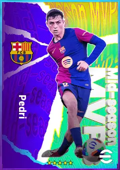Pedri eFootball 2026 player card, 85 OVR CMF