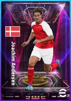 Joachim Andersen eFootball 2026 player card, 81 OVR CB