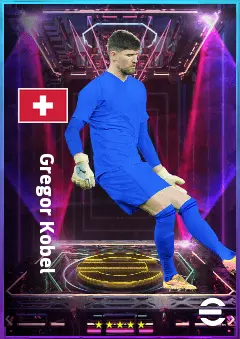 Gregor Kobel eFootball 2026 player card, 83 OVR GK