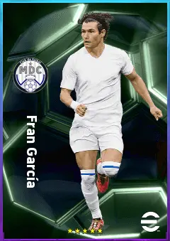 Fran García eFootball 2026 player card, 81 OVR LB