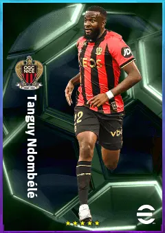Tanguy Ndombélé eFootball 2026 player card, 78 OVR CMF