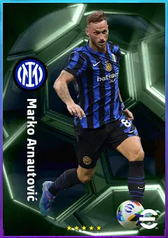 Marko Arnautović eFootball 2026 player card, 81 OVR CF