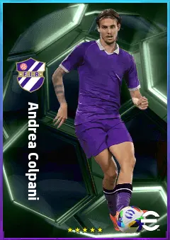 Andrea Colpani eFootball 2026 player card, 80 OVR AMF