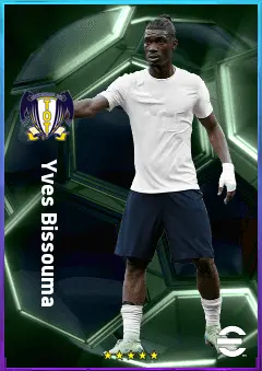 Yves Bissouma eFootball 2026 player card, 82 OVR DMF
