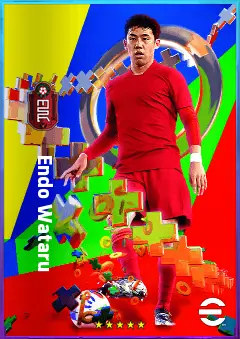 Endo Wataru eFootball 2026 player card, 81 OVR CB