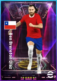 Ben Brereton Díaz eFootball 2026 player card, 79 OVR LWF