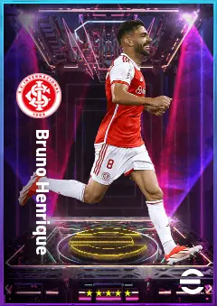Bruno Henrique eFootball 2026 player card, 80 OVR DMF