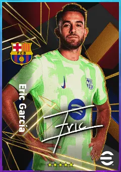Eric García eFootball 2026 player card, 75 OVR GK