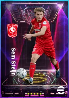 Sem Steijn eFootball 2026 player card, 79 OVR AMF