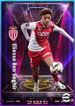 Eliesse Ben Seghir eFootball 2026 player card, 79 OVR SS