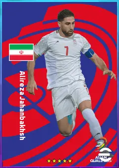 Alireza Jahanbakhsh eFootball 2026 player card, 80 OVR RMF