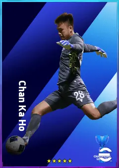 Chan Ka Ho eFootball 2026 player card, 76 OVR GK