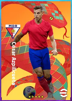 César Azpilicueta eFootball 2026 player card, 80 OVR RB