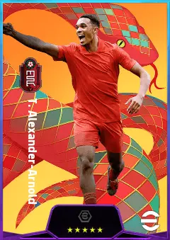 T. Alexander-Arnold eFootball 2026 player card, 84 OVR RB
