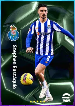 Stephen Eustáquio eFootball 2026 player card, 79 OVR DMF