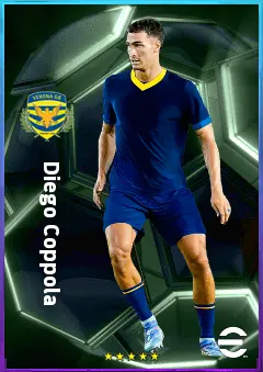 Diego Coppola eFootball 2026 player card, 79 OVR CB