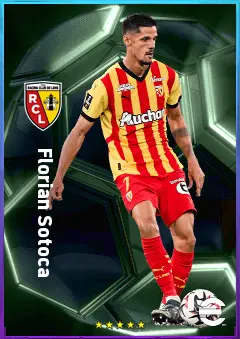 Florian Sotoca eFootball 2026 player card, 80 OVR SS