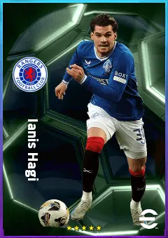 Ianis Hagi eFootball 2026 player card, 79 OVR AMF