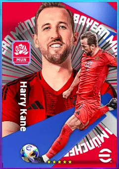 Harry Kane eFootball 2026 player card, 84 OVR CF