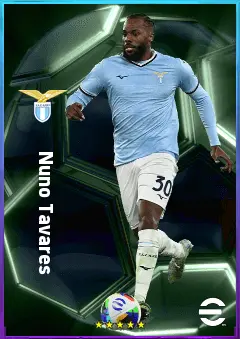 Nuno Tavares eFootball 2026 player card, 81 OVR LB