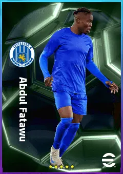 Abdul Fatawu eFootball 2026 player card, 79 OVR RWF