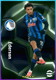 Éderson eFootball 2026 player card, 82 OVR CMF