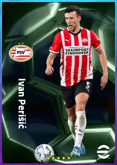 Ivan Perišić eFootball 2026 player card, 80 OVR LMF