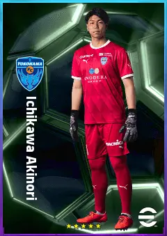 Ichikawa Akinori eFootball 2026 player card, 75 OVR GK