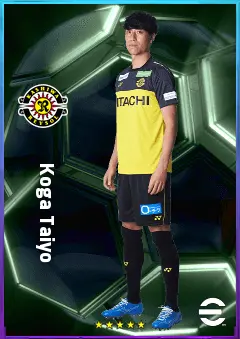 Koga Taiyo eFootball 2026 player card, 78 OVR CB