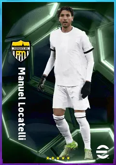 Manuel Locatelli eFootball 2026 player card, 82 OVR DMF